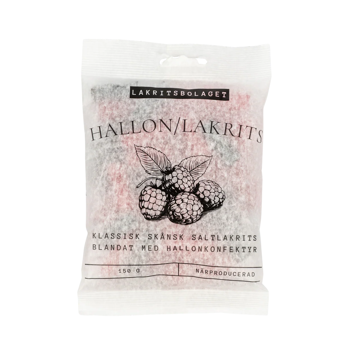Lakritsbolaget - Hallon/Saltlakrits
