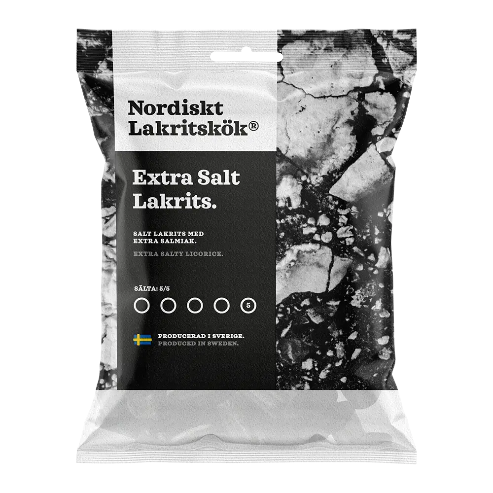 Nordiskt Lakritskök - Extra Salt Lakrits