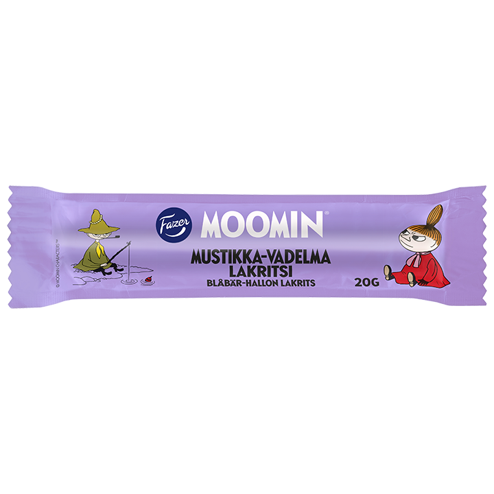 Fazer - Moomin Stick Hallon & Blåbär
