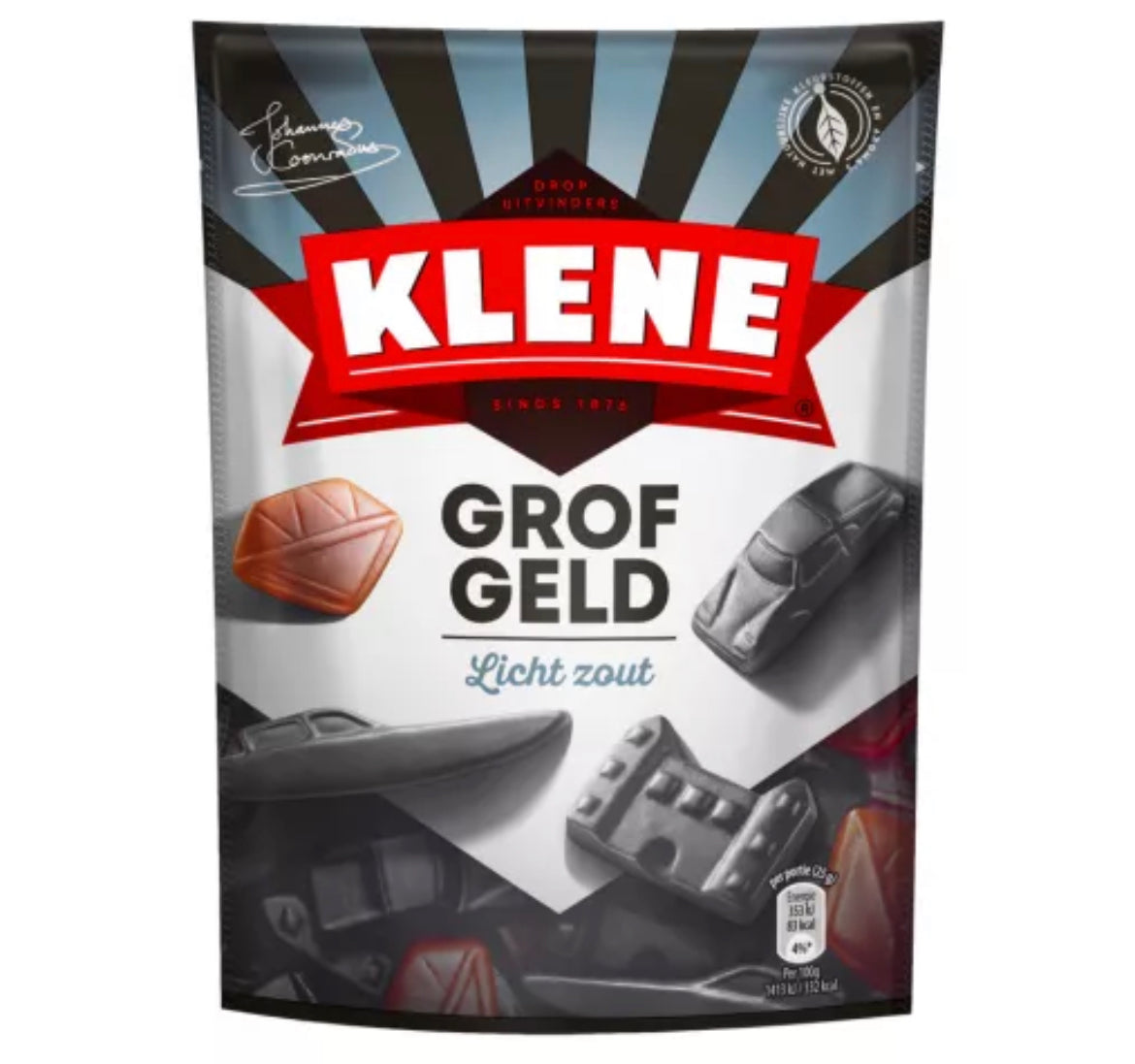 Klene - Grofgeld / Mild Saltlakrits
