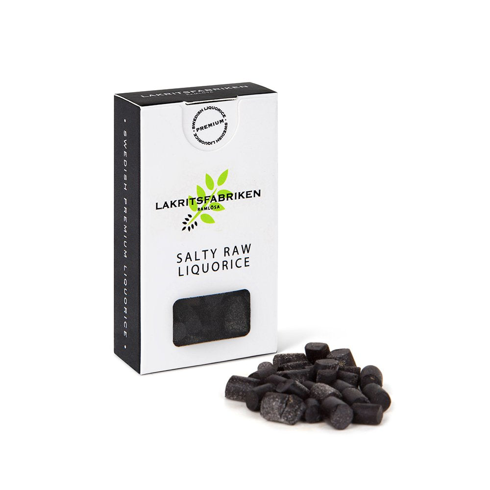 Lakritsfabriken - Salty Raw Liquorice