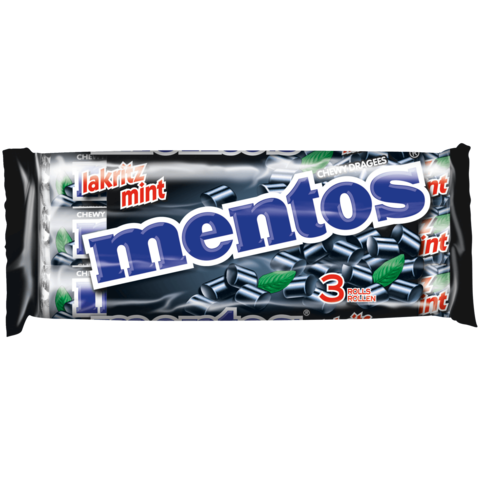 Mentos Lakrits + Mint