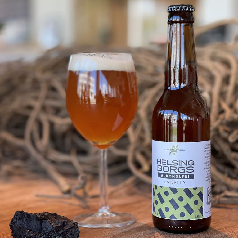 Lakritsfabriken / Helsingborgs Bryggeri - Alkoholfri Lakritsöl
