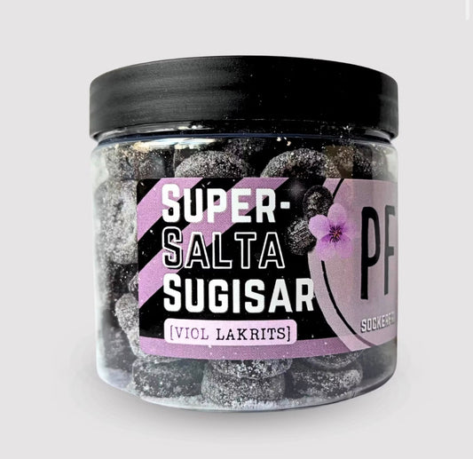 Pastillfabriken - Supersalta Sugisar Viol