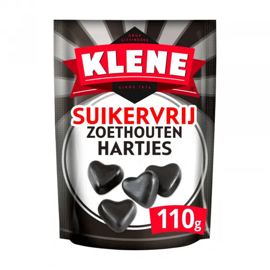 Klene - Sockerfria Lakritshjärtan
