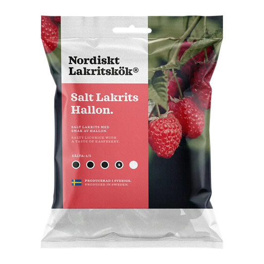 Nordiskt Lakritskök - Salt Lakrits Hallon