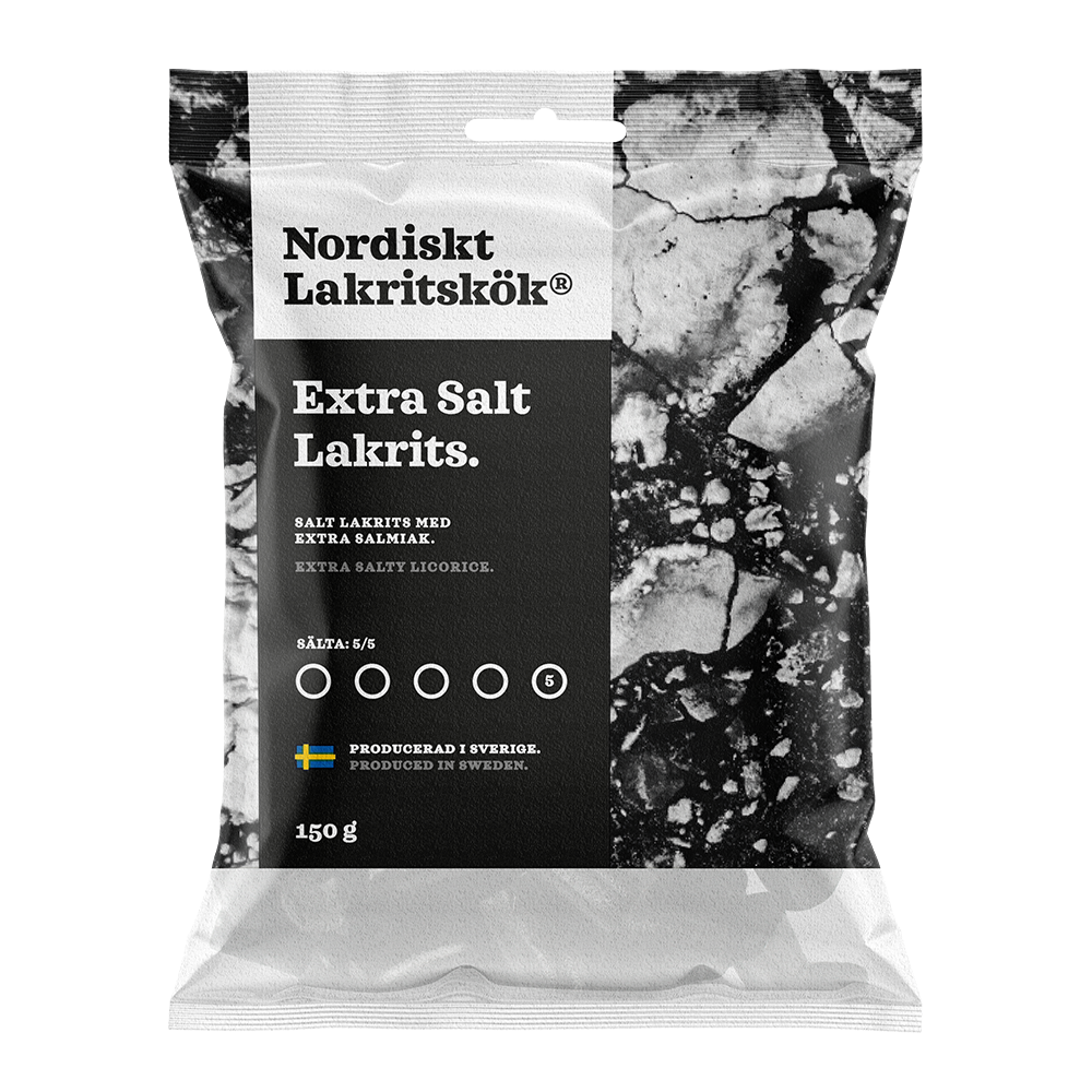Nordiskt Lakritskök - Extra Salt Lakrits