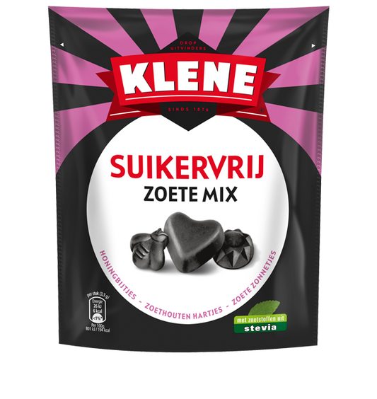 Klene - Sockerfri Sötlakritsmix